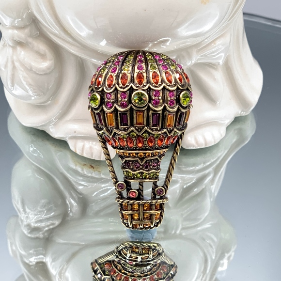 Heidi Daus Flawless - Full of Hot Air Brooch -Rare - Picture 3 of 3